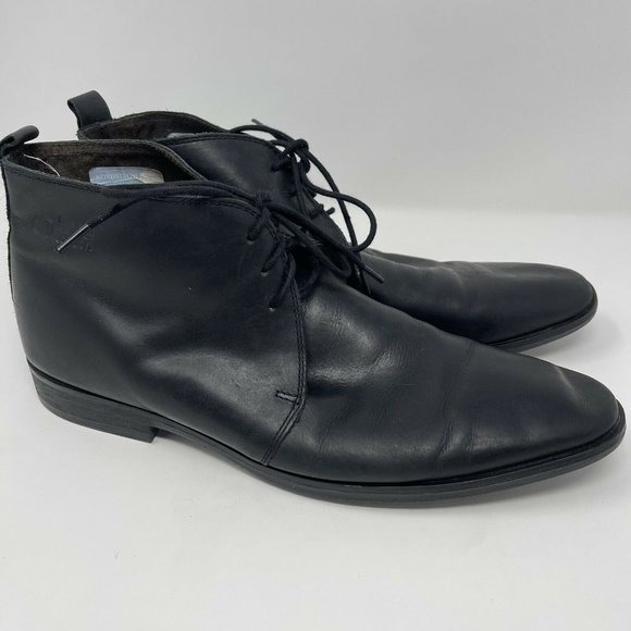 Base London Other - Base London Cumin Black Leather Men’s Ankle Boots Men's Size 12